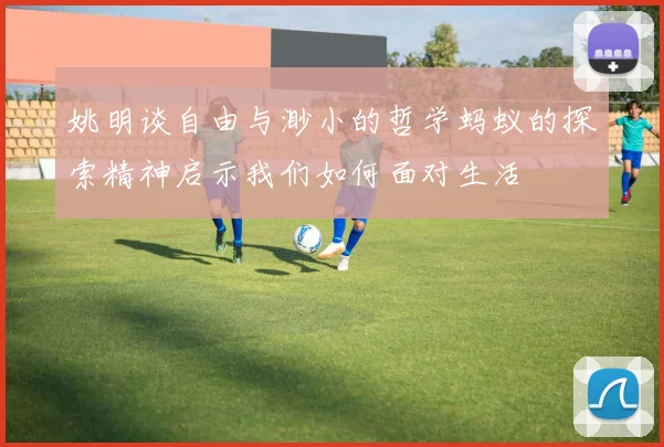 姚明谈自由与渺小的哲学蚂蚁的探索精神启示我们如何面对生活